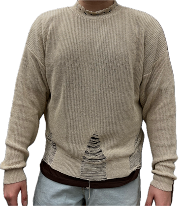 CIANO MAGLIONE BEIGE